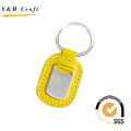 Personlized Gift Debossed Leather Keychain